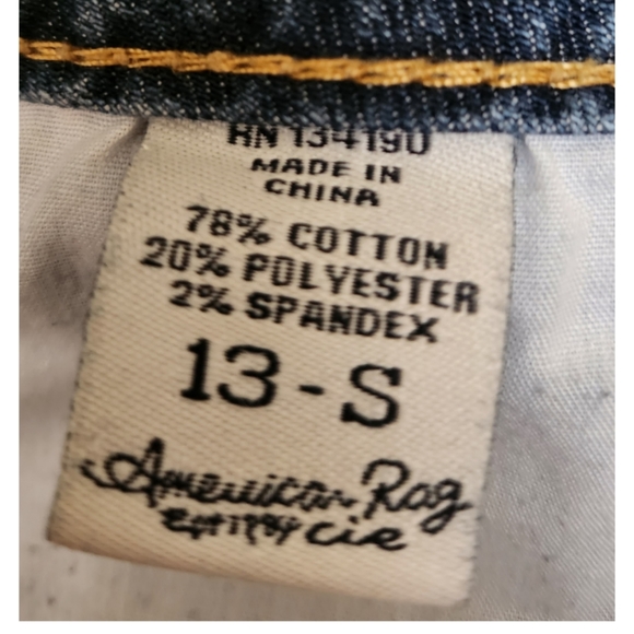AMERICAN RAG CIE ZIP LEG ANKLE JEANS - Picture 3 of 6